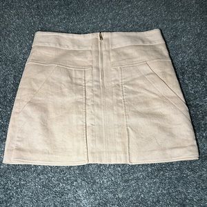 Ann Taylor cream skirt size 8